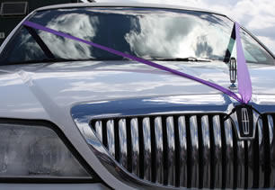 Wedding limousine in Bury, Greater Manchester