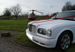 Bentley wedding car on hire in Bury, Bolton and Greater Manchester