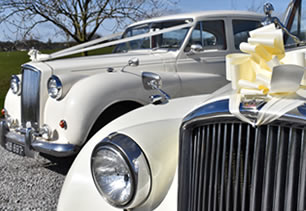 Wedding car in Wigan