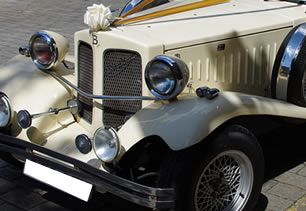 Wedding car in Rochdale