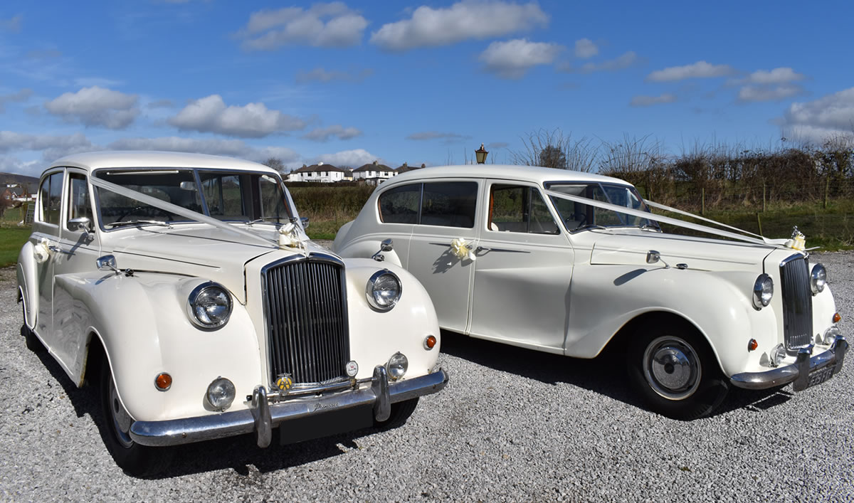 Wedding car in Chorley