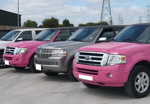 Fleet of limos for hire in Wigan