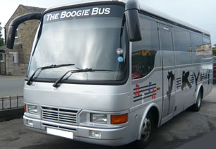 Lancashire party bus
