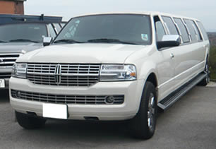 White limousine