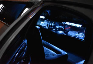 Passenger door to limo