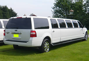 Limousines on display