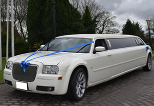 Limos in Chorley and Preston for weddings